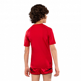 Детский рашгард Venum Contender S/S Cherry Red 2