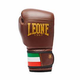 Боксерские перчатки Leone 1947 Guanti Italy 47 GN039 Brown 1