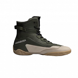 Боксерки Hayabusa Talon Boxing Shoes Green/Tan 1