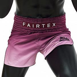 Шорты для тайского бокса Fairtex BS1904 Maroon Fade 3