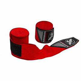 Боксерские бинты Hayabusa 4.5 Red Tribal 1