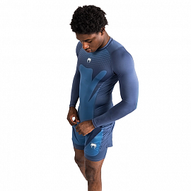 Рашгард Venum Attack L/S Navy Blue 5