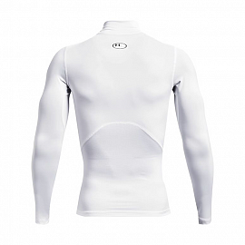 Компресионный лонгслив Under Armour Hg Comp Mock LS White 4