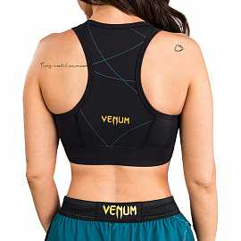 Топ женский Venum Tactical XT Sports Bra Black/Forest Green 4