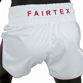 Шорты для тайского бокса Fairtex BS1908 Satoru White 3