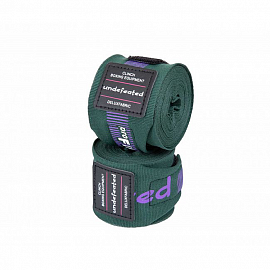 Боксерские бинты Clinch Undefeated C240 4,5 Dark Green 2