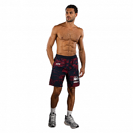 Спортивные шорты UFC Venum Zenith Fight Week Authentic Burgundy 5