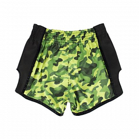 Шорты для тайского бокса Fairtex BS1710 Green Camo 1