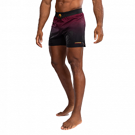 Шорты ММА Venum Tactical XT Black/Burgundy/Gold 5