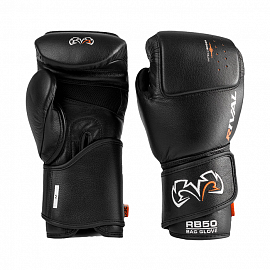 Снарядные перчатки Rival RB50 Intelli-Shock Black 1