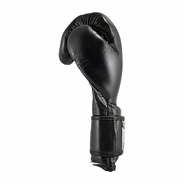 Боксерские перчатки Cleto Reyes E600 Black/Silver 2