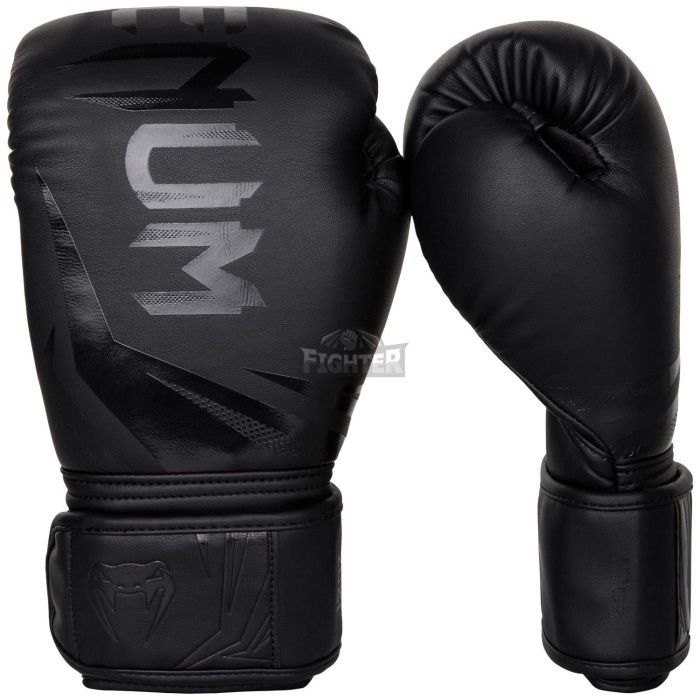 Боксерские перчатки Venum Challenger 3.0 Black/Black