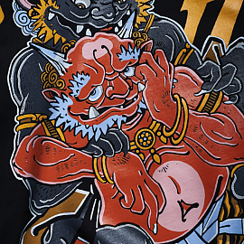 Футболка Manto х Yauhen Abu ONI Black 3