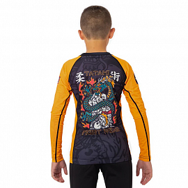 Детский рашгард Tatami Azure Dragon Black 1