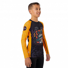 Детский рашгард Tatami Azure Dragon Black 3