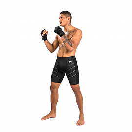 Компрессионные шорты Venum Biomecha Black/Grey 2