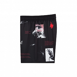 Шорты ММА Manto 2 in 1 OVERCOME Black 3