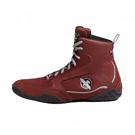 Боксерки Hayabusa Pro Boxing Shoes Garnet/Grey 1