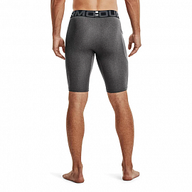 Компрессионные шорты Under Armour HeatGear Armour Long Grey 1