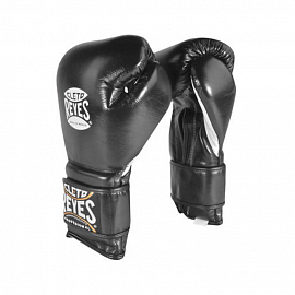 Боксерские перчатки Cleto Reyes E600 Black 3