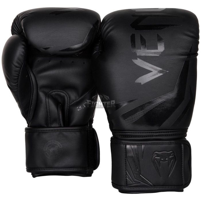 Боксерские перчатки Venum Challenger 3.0 Black/Black