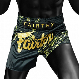 Шорты для тайского бокса Fairtex BS1931 Heart of Gold 2
