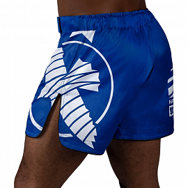 Шорты Hayabusa Icon Mid-Length Fight Shorts Blue/White 3