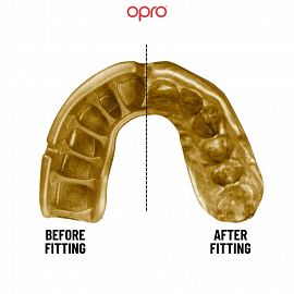 Боксерская капа Opro Gold Purgle/Pearl 1