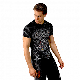 Рашгард с коротким рукавом Venum Gladiator 5.0 Black 4