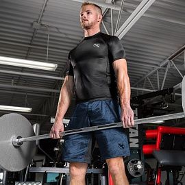 Шорты Hayabusa Hexagon Fight Shorts Navy 5