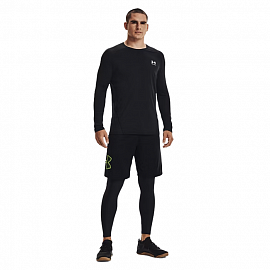 Шорты Under Armour Tech Graphic Black/Green 2