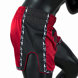 Шорты для тайского бокса Fairtex BS1703 Red/Black 2