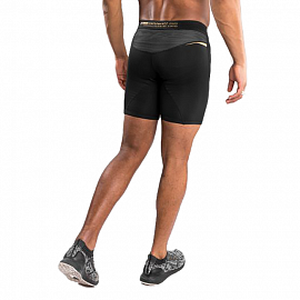 Компрессионные шорты Venum Tempest 2.0 Black/Gold 3