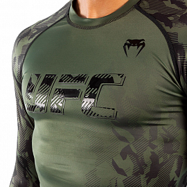 Рашгард UFC Venum Performance Authentic L/S Khaki 3