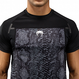 Футболка Venum G-Fit Scales Dry Tech Black/Charcoal Grey 3