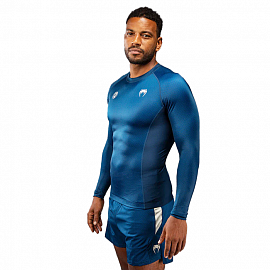 Рашгард Venum x Roger Gracie Academy L/S Blue 2