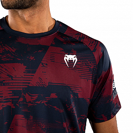 Футболка UFC Venum Zenith Fight Week Dry Tech Burgundy 4