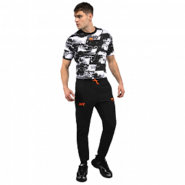 Спортивные штаны UFC Zenith Venum Fighting Week Black/Orange 5