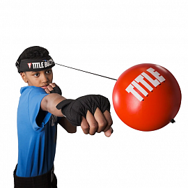 Тренажер TITLE Boxing Reflex Ball Black/Red 3