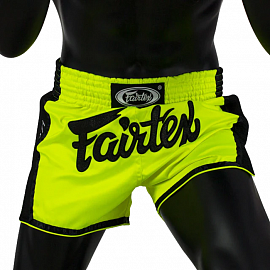 Шорты для тайского бокса Fairtex BS1706 Light Green 2