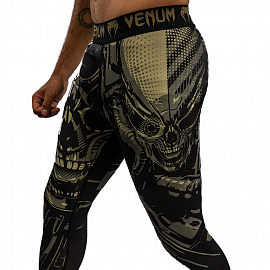 Компрессионные штаны Venum Invader Black/Sand 4