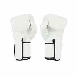 Боксерские перчатки Fairtex Super Sparring BGV5 White 1