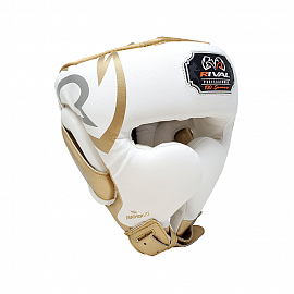 Боксерский шлем Rival RHG100 White/Gold 1
