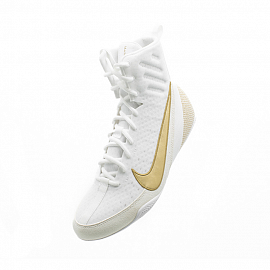 Боксерки Nike 100 Machomai 3.0 White/Gold 4