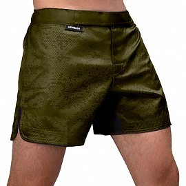 Шорты Hayabusa Hex Mid-Thigh Fight Shorts Green 1