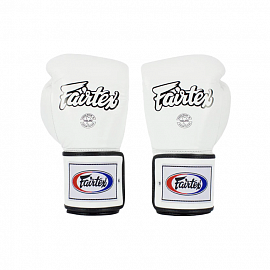 Боксерские перчатки Fairtex Super Sparring BGV5 White 2