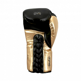 Боксерские перчатки Rival RS100 Professional Sparring Black/Gold 3