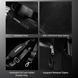 Сумка Hayabusa Airstream Athletic Duffle Bag Black 4