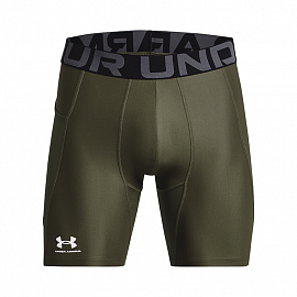 Компрессионные шорты Under Armour HeatGear Armour Green 4