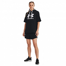 Шорты женские Under Armour Rival Fleece Short Black 2